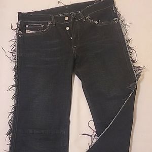 Diesel dark blue women's vintage y2k bootcut jeans